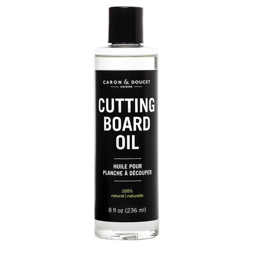 Caron & Doucet - Cutting Board & Butcher Block Conditioning & Finishing Oil | 100% Coconut Derived & Vegan, Best for Wood & Bamboo Conditioning & Sealing | Does NOT Contain Mineral Oil! 8 oz