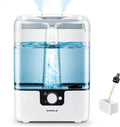 CHIVALZ 6L Cool Mist Humidifier - Quiet Top Fill Design for Bedroom & Baby | 50 Hours, Night Light, White