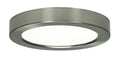 Satco S29329 Transitional LED, 7 Inches, Brushed Nickel