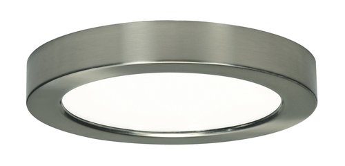 Satco S29329 Transitional LED, 7 Inches, Brushed Nickel