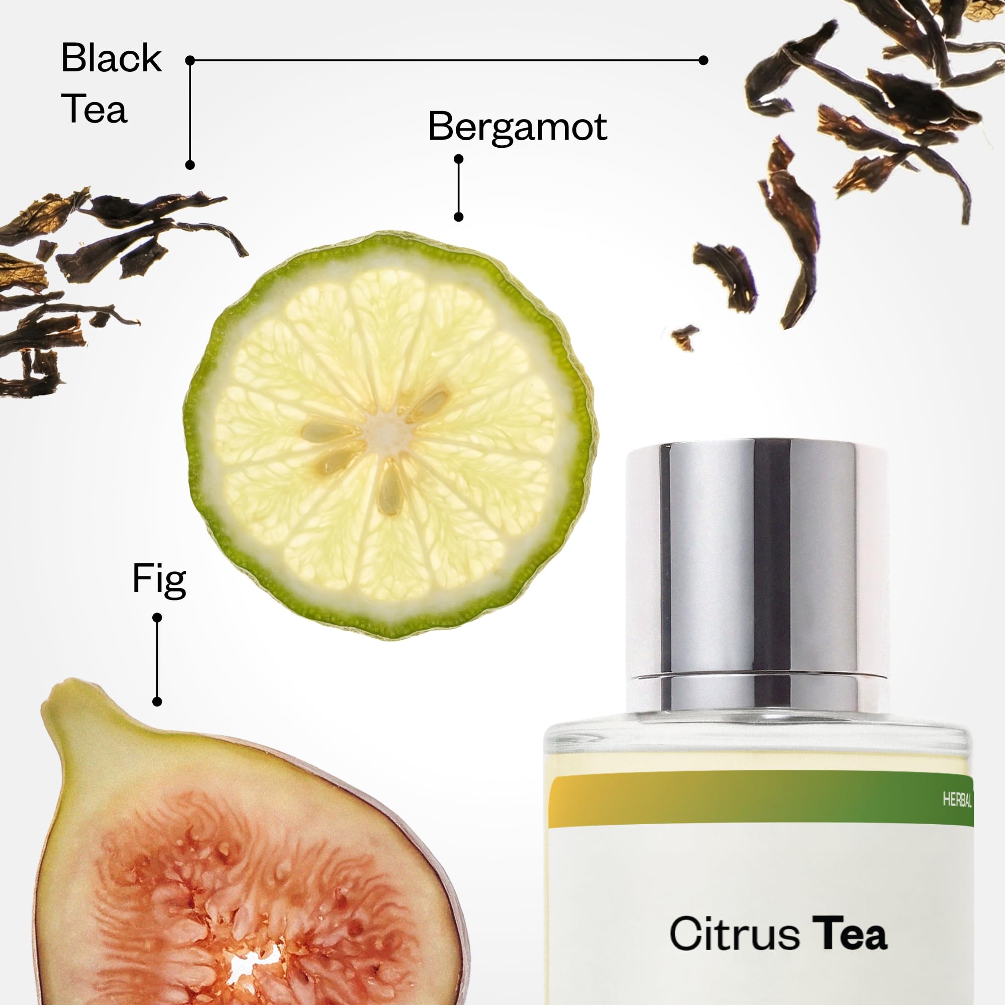 Dossier - Citrus Tea - Eau de Parfum - Inspired by Thé Noir 29 - Long-Lasting Fragrance - Unisex - 1.7 fl oz (50ml)