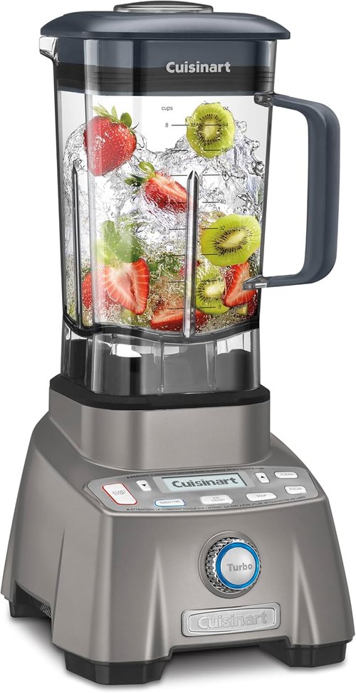 Cuisinart Hurricane Pro Blender - 3.5 Peak Power for Smoothies & Shakes | Gunmetal Finish, CBT-2000P1