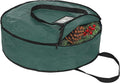 ProPik Christmas Wreath Storage Bag - Heavy-Duty Tear Resistant Holiday Container | 30” X 8” (Green)