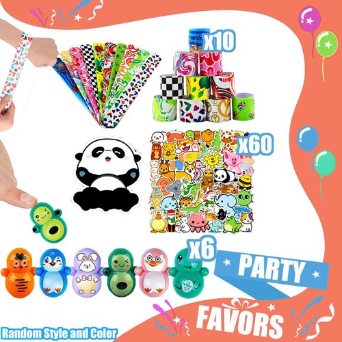 Korilave 132 Pcs Party Favors for Kids 4-8, Treasure Box Toys for Classroom, Prizes for Kids Classroom, Pinata Fillers Goodie Bags Stuffers, Bulk Fidget Toys Birthday Gifts