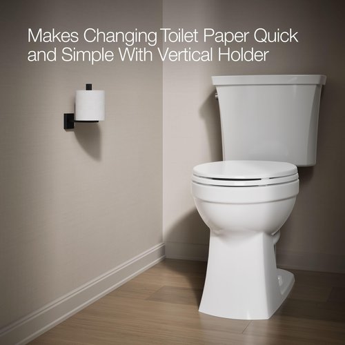 KOHLER Square Vertical Toilet Paper Holder