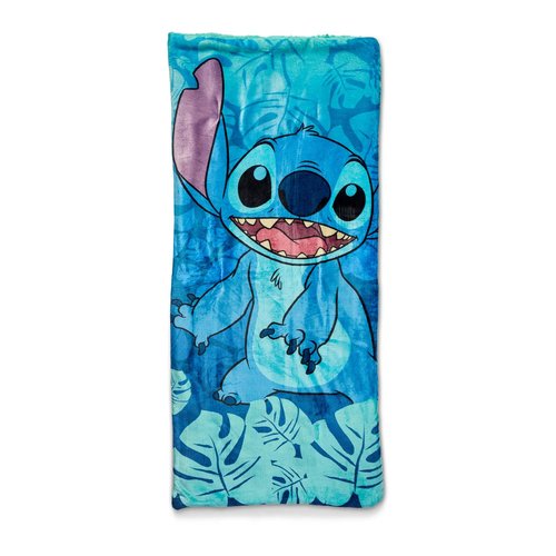 Northwest Lilo and Stitch Cloud Sherpa Slumber Bag, 27" x 56", Big Smiles
