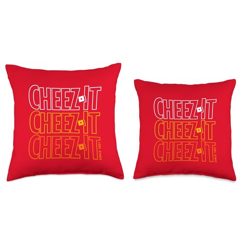 Cheez-It Since 1921 Throw Pillow