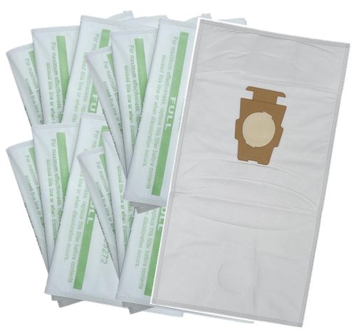 12 Replacement F Style Bags For Kirby Generation G3 G4 G5 G6 G7 G8 G9 G10 G11 G12, Diamond Edition, Avalir I II, Sentria I II G10D, Ultimate G Upright Cleaner. Compare to 204814 204811 204808.