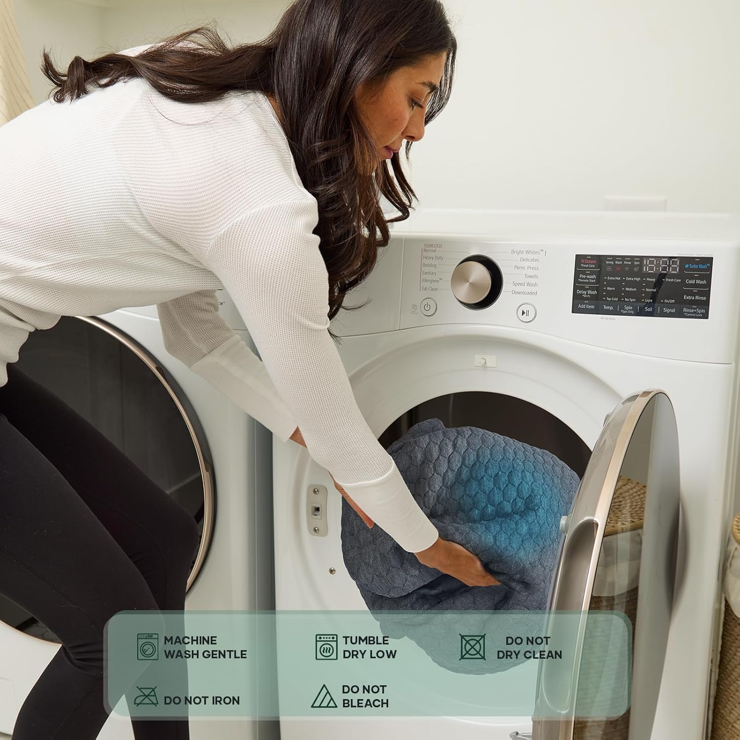 OhGeni 100% Waterproof Mattress Protector - Twin Gray, Deep Pocket, Cooling & Breathable Design