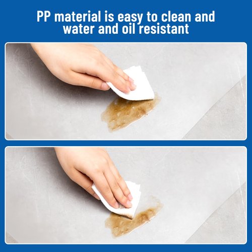 Frienda Set of 5 Wire Shelf Liner 24 x 60 Inch Heavy Duty Shelf Liners Packed Flat for Wire Shelving, Waterproof Non Adhesive Plastic Mat for Metal Rack Kitchen Shelves, Shoe Rack