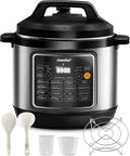 COMFEE’ 8 Quart Pressure Cooker - 16 Cooking Functions & Healthy Ceramic Inner Pot | Versatile Non-Stick Design