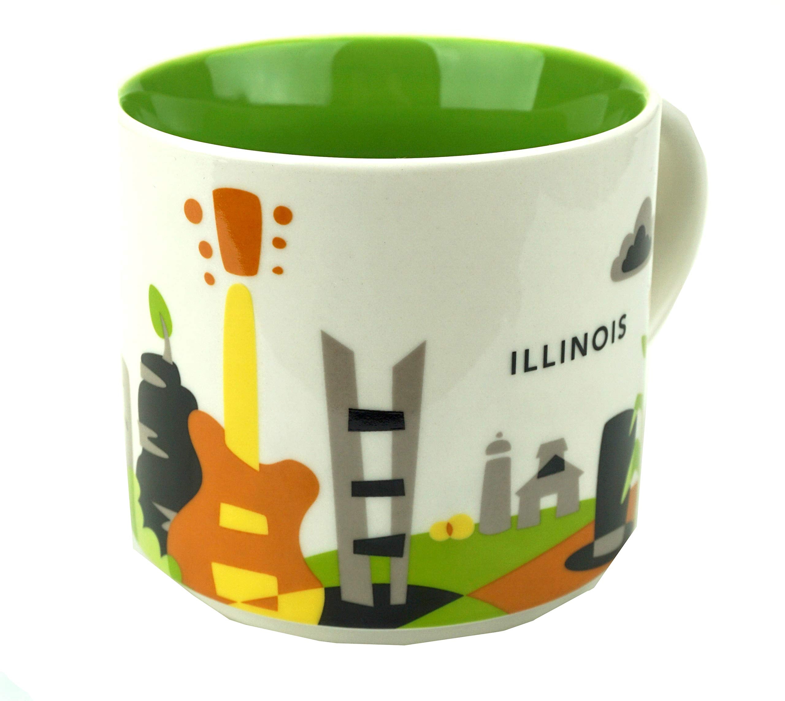Starbucks Illinois You Are Here Collection Mug