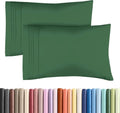 King Pillow Cases by [Brand Name] - Ultra Soft Hotel Quality Covers | Cozy, Wrinkle-Free & Fade Resistant - Emerald Green, Set of 2