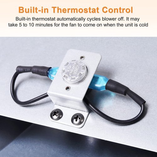 Adviace Wall Heater Blower Fan for Dyna-Glo, Mr. Heater and Kozy World Vent Free Heaters, Replacement WHF100 Dyna-Glo Heater Fan for Dyna-Glo NG, LP, Natural Gas, Liquid Propane Vent Free Wall Heater