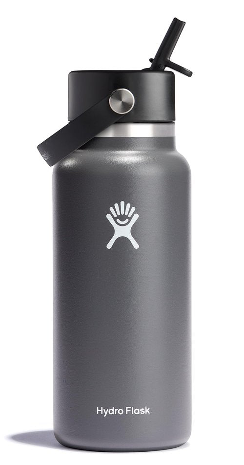 Hydro Flask 32 Oz Wide Flex Straw Cap Stone