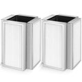 Model 50 Replacement Filter, Compatible with MA Series 50W/50B/50S Air Purifier, 3-in-1 Activated Carbon Filter for Wildfire Smoke, Odors, Pollen, Dust ("50" Means Model not Height) - 2 Pack