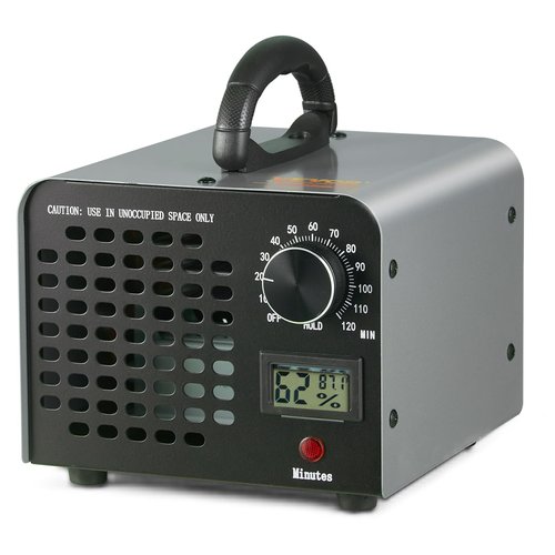 VEVOR Ozone Generator, 36000mg/h Ozone Machine, High Capacity Commercial/Industrial Ozone Generator Machine with 0-120 min Time Setting for Rooms, Cars