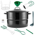 Canning Pot with Rack and Full Canning kits Set For Beginners,21.5 Quart Water Bath Canning Pot Canners for Canning with Rack and Lid,Canning Supplies Starter kits Set by DIMESHY
