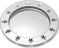 Alessi AKK80/15 "Mini Girotondo" Bottle Coasted, Silver