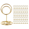 40Pcs Table Number Holders, Place Card Holder, Table Sign Stand, Photo Picture Holders for Centerpieces, Wedding, Party, Birthday