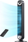 DREO Tower Fan - Ultra-Quiet Bladeless Design with 9 Speeds & 90° Oscillation | Perfect for Bedroom & Home Office