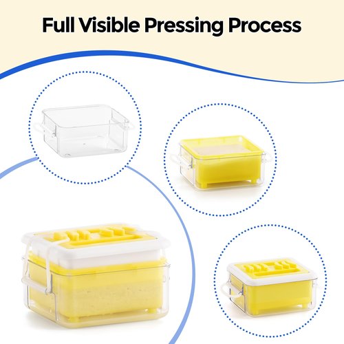 Tofu Press - Tofu Press Dishwasher Safe for Easily Pressing Out Water from Organic Silken Soft Tofu and Extra Firm Tofu - BPA Free