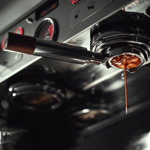 IKAPE 54mm Bottomless Naked Portafilter Silver, for Breville BES870/880 & Solis Barista Machines(18g Basket Included)