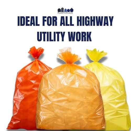 Plasticplace 32-33 Gallon Trash Bags │ 1.5 Mil │ Yellow Garbage Can Liners │ 33’” x 39” (100 Count), W33Y15