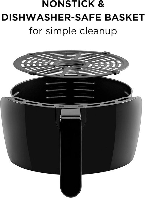 CHEFMAN 3.5 Qt. Small Air Fryer - Healthy Cooking with Digital Touch Screen & Auto Shutoff | Nonstick & BPA-Free