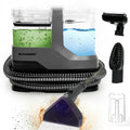 Couch & Upholstery Cleaner Machine, Portable Carpet Cleaner Machine with 17KPa Powerful Suction, Small Handheld Carpet Shampooer for Deep Cleaning Car Seat, Sofa, Furniture, Rug, Spot & Pet Mess