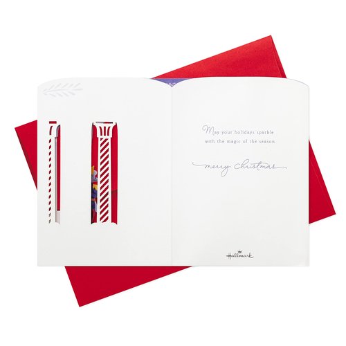 Hallmark Paper Wonder Musical Pop Up Christmas Card (Nutcracker, Plays Dance of the Sugar Plum Fairy)