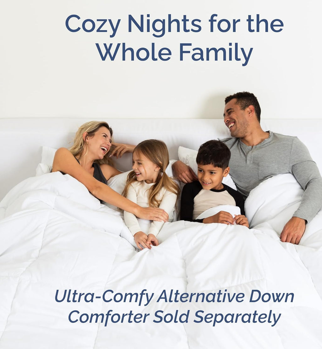Skiennix Queen Size 4-Piece Sheet Set - Comfy Breathable Cooling Bedding - Soft Wrinkle-Free Grey