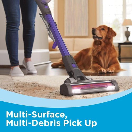 BLACK+DECKER Cordless Pet Hair Vacuum - Maximum Suction, Up to 55 Minutes Runtime, Multi-Surface, Lightweight