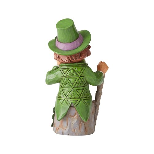 Enesco Jim Shore Heartwood Creek Leprechaun Pint Sized Figurine, 5.5 Inch, Multicolor