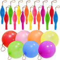 Punch Balloons - 48pcs Neon Punching Balloons for Kids | Fun Party Favors & Carnival Gifts