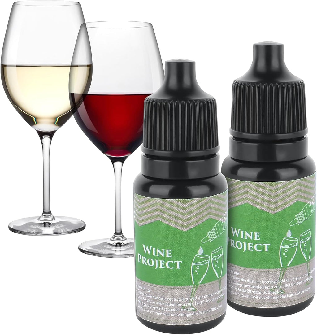 Wine Filters Wine Purifier Remove Sulfite and Histamine the Wine Purifier Reduces Headache Prevent Wine Sensitivities(Bottle of 2)