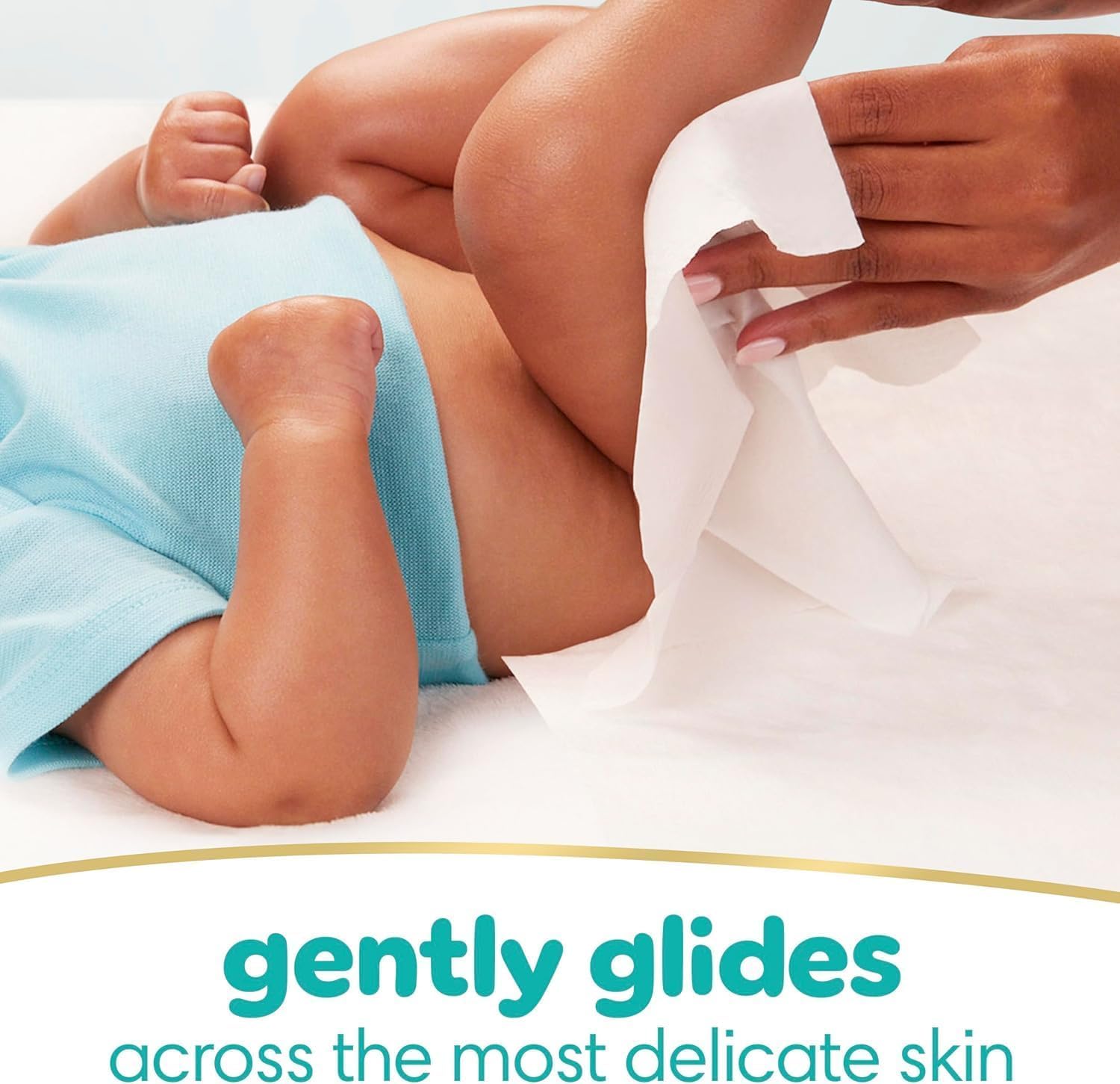 Pampers Sensitive Baby Wipes - Hypoallergenic & Unscented | 18 Flip-Top Packs (1008 Wipes Total)