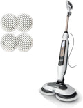 Shark Steam & Scrub Hard Floor Steam Mop - All-in-One with Steam Blaster Technology & LED Headlights | S8201, Rotator White