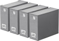 SpaceAid Bed Sheet Organizers - Foldable Linen Closet Storage | XL Queen & King Size, Gray