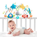 Jollybaby Musical Bassinet Mobile - Clip-On Toy with Music Box for Infants 0-12 Months | Starfish Design