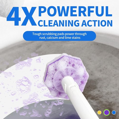Clorox Toilet Wand Refills - 100 Count Disposable Pads with 4X Cleaning Power | Light Scent