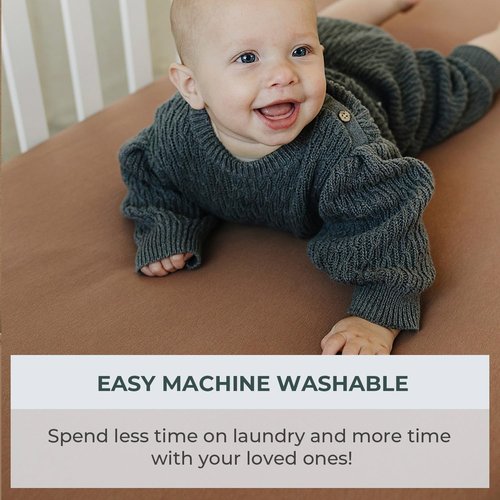 Pobibaby – 2 Pack Crib Sheets for Boys, Premium Fitted Baby Boy Crib Sheets for Standard Crib Mattress – Ultra-Soft Jersey Knit, Safe and Snug, Stylish Design (Gone Fishing)