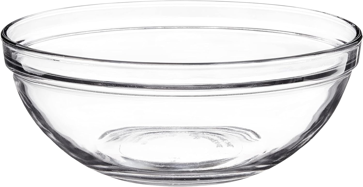 Anchor Hocking 10-Piece Mixing Bowl Set - Nesting Serving & Mixing Bowls in Various Sizes (1 oz to 3.5 Qt)