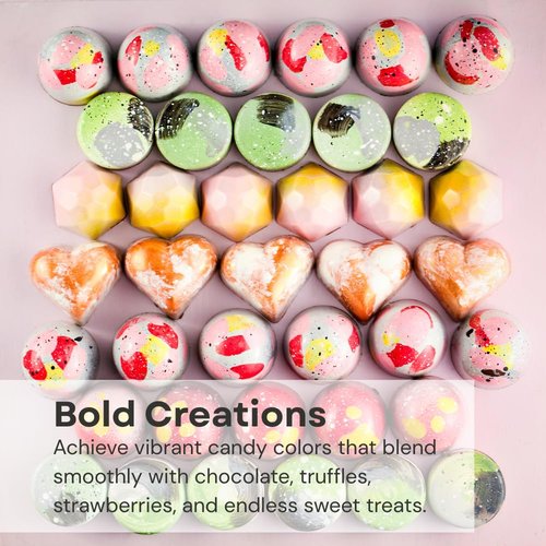 Chefmaster Black Candy Color - True-Tone Oil-Based Professional Dye for Chocolate, Strawberries & Cake Pops | 2 oz
