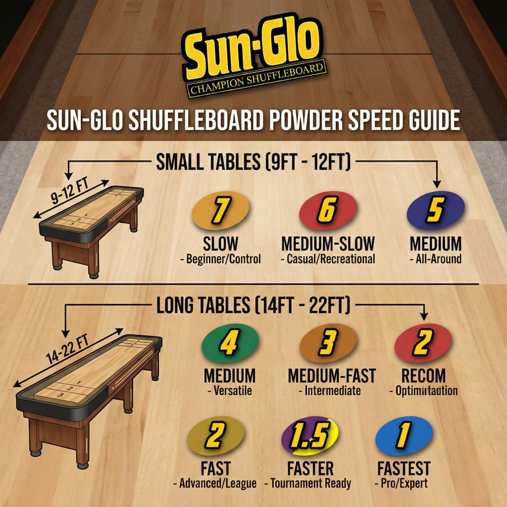 Sun-Glo #4 Speed Shuffleboard Powder Wax 16 oz