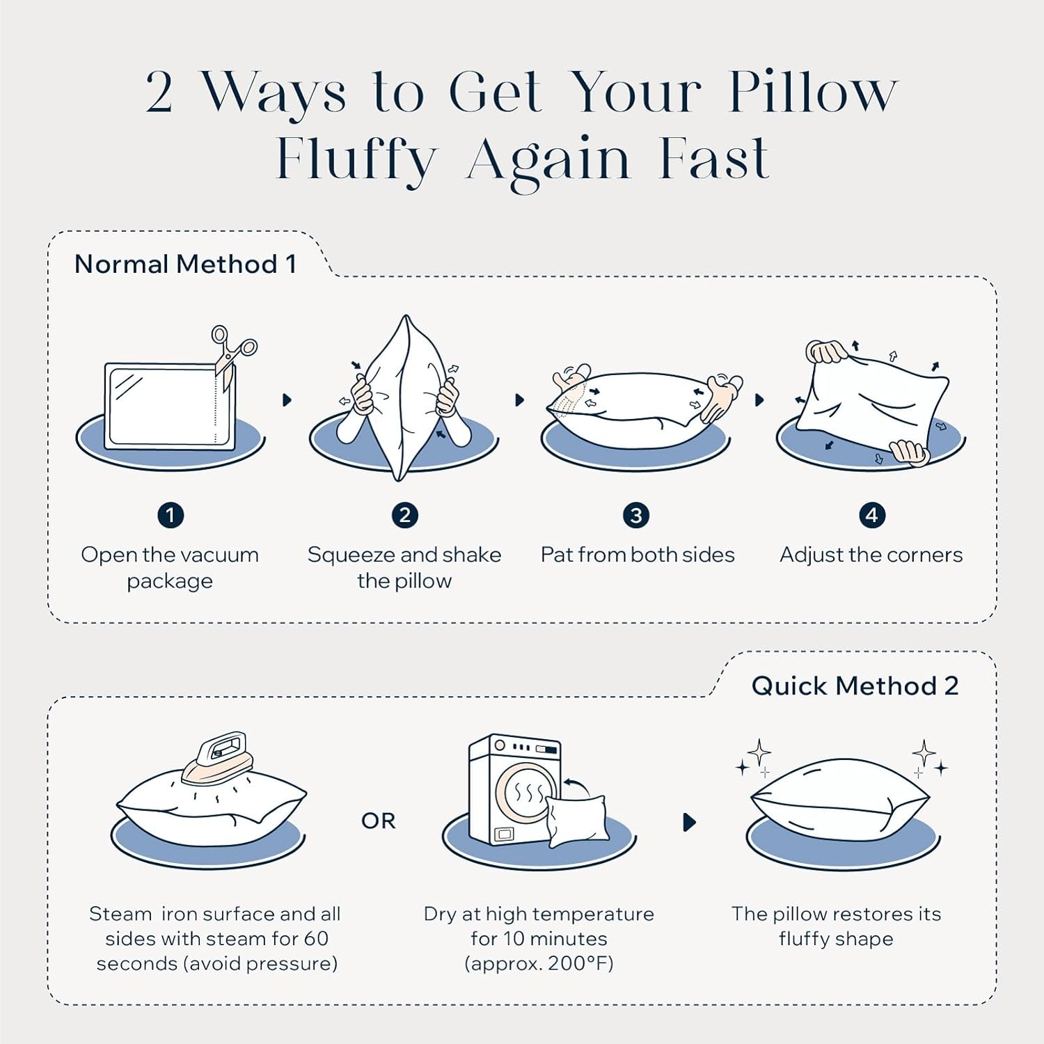 Phantoscope 100% Virgin Fiber Pillow Inserts - Premium Hypoallergenic Square Throw Pillows | 18x18 Inches, Pack of 4