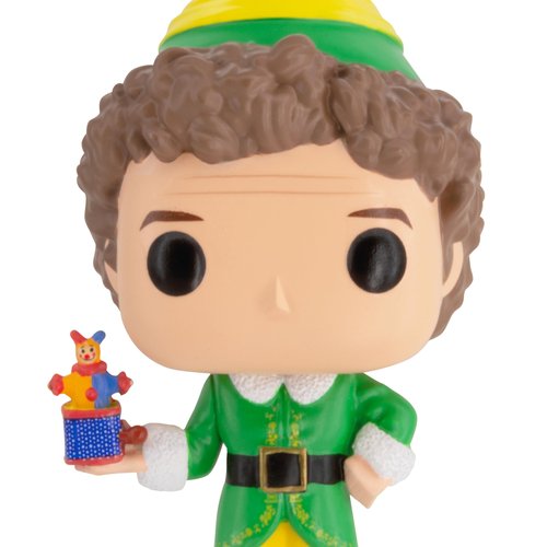 Hallmark Elf Buddy The Elf and Papa Elf Funko POP! Christmas Ornaments, Set of 2, Pop Culture Gifts