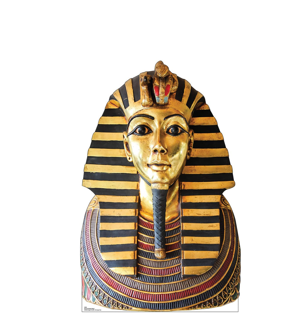 Life-size Cardboard Cutout of King Tut Death Mask
