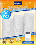 KEEPOW Aroma Pads Refills - 30 Pack Compatible with LEVOIT Core Mini Air Purifier | Essential Oil Replacement Pads
