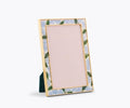 RIFLE PAPER CO. Hydrangea 4x6 Picture Frame For Special Photos With Friends And Family, Stylized Pattern Single Photo Frame For Desks, Cabinets, And Nightstands